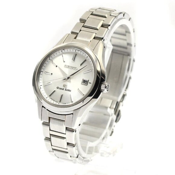 SEIKO Grand Seiko Date Silver Dial Quartz Ladies Watch